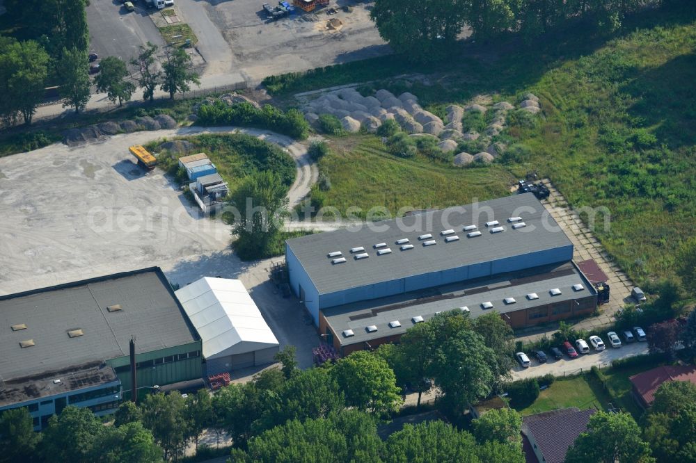 Berlin Spandau from the bird's eye view: View of the BMW factory in the district of Spandau in Berlin