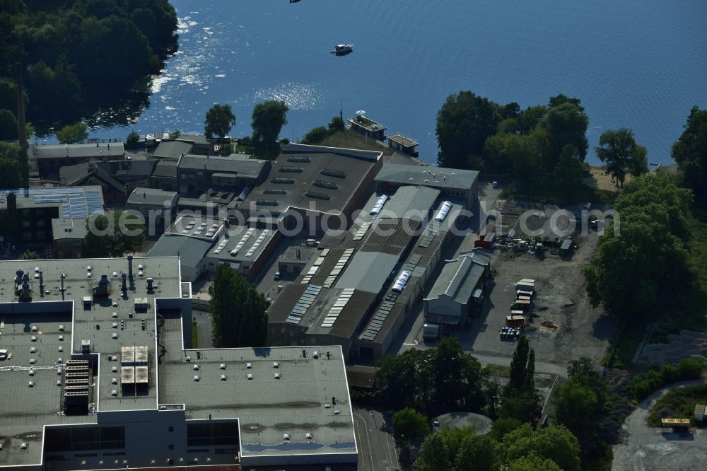 Berlin Spandau from the bird's eye view: View of the BMW factory in the district of Spandau in Berlin