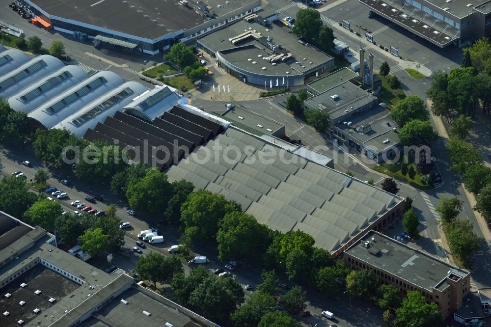 Aerial photograph Berlin Spandau - View of the BMW factory in the district of Spandau in Berlin