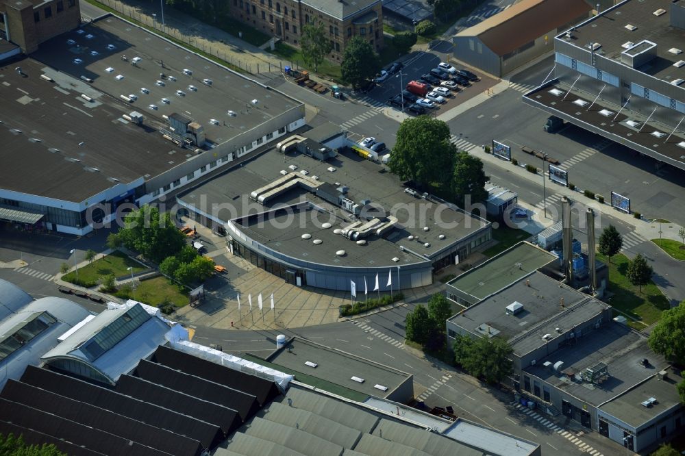 Berlin Spandau from above - View of the BMW factory in the district of Spandau in Berlin