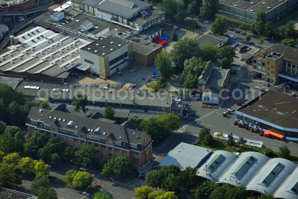 Aerial photograph Berlin Spandau - View of the BMW factory in the district of Spandau in Berlin