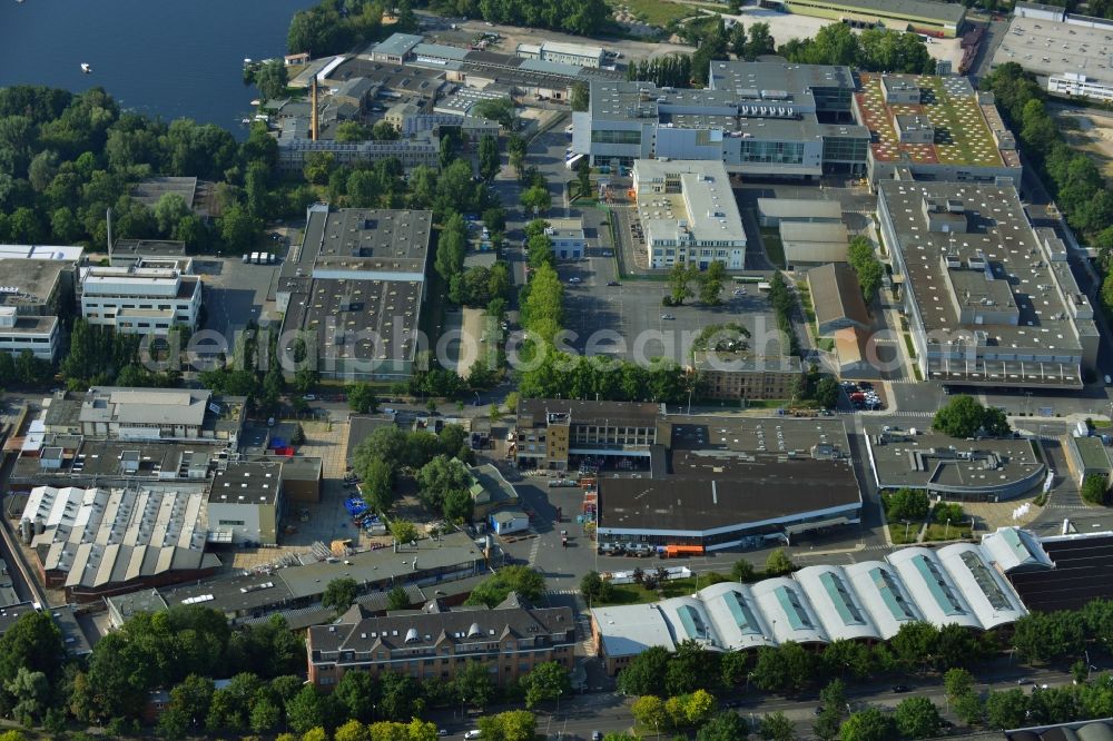 Aerial image Berlin Spandau - View of the BMW factory in the district of Spandau in Berlin