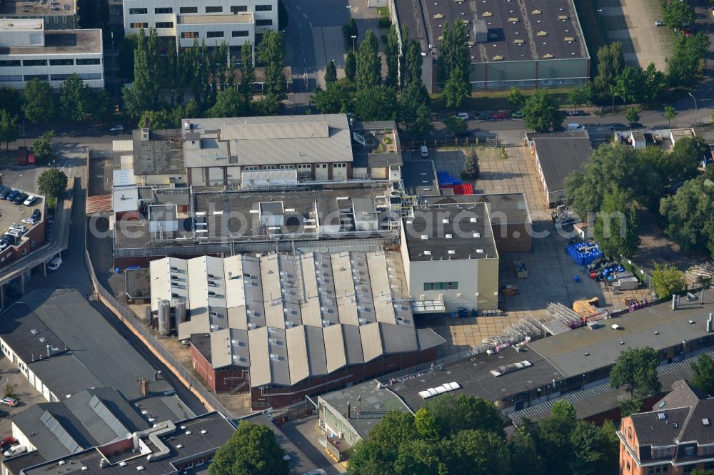 Aerial photograph Berlin Spandau - View of the BMW factory in the district of Spandau in Berlin