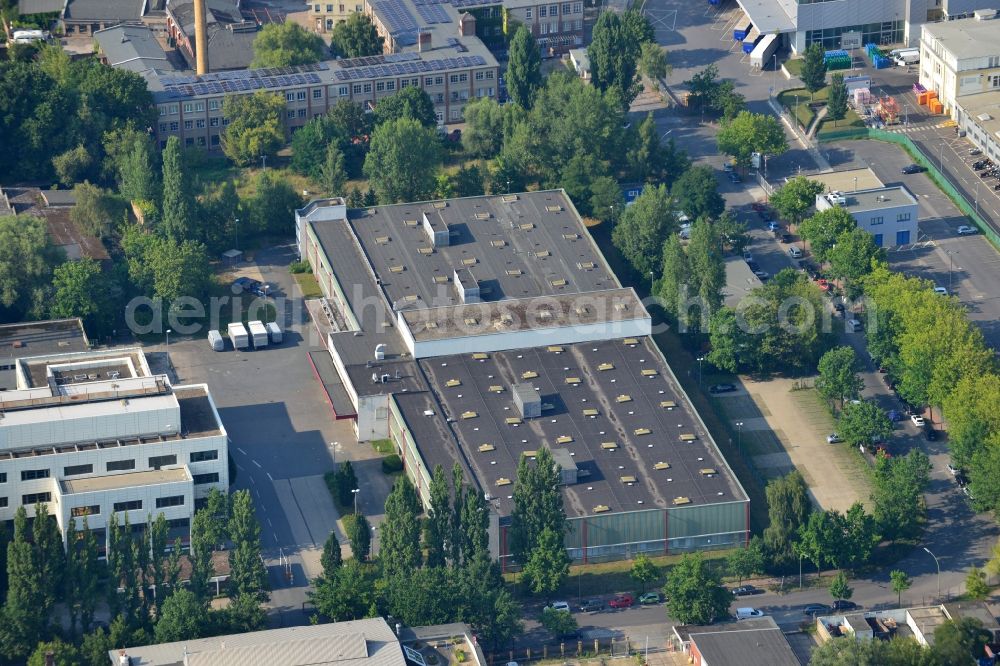 Berlin Spandau from above - View of the BMW factory in the district of Spandau in Berlin