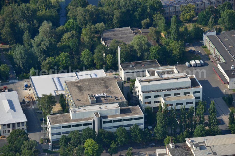 Berlin Spandau from the bird's eye view: View of the BMW factory in the district of Spandau in Berlin