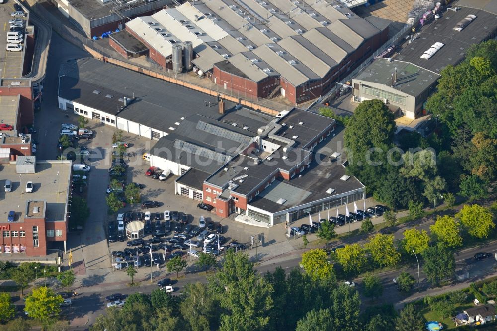 Aerial photograph Berlin Spandau - View of the BMW factory in the district of Spandau in Berlin