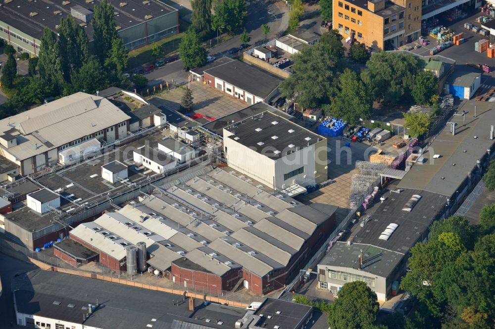 Berlin Spandau from above - View of the BMW factory in the district of Spandau in Berlin