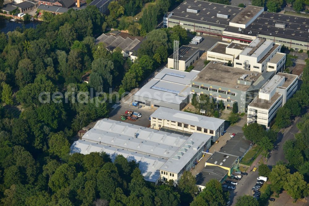 Berlin Spandau from the bird's eye view: View of the BMW factory in the district of Spandau in Berlin