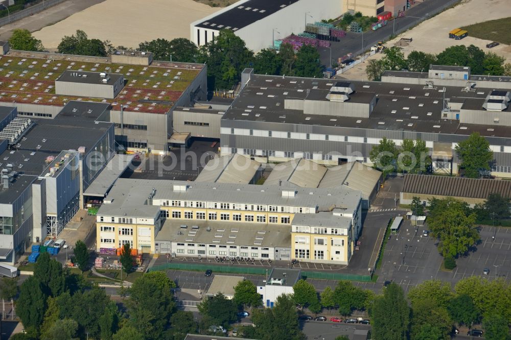 Berlin Spandau from above - View of the BMW factory in the district of Spandau in Berlin