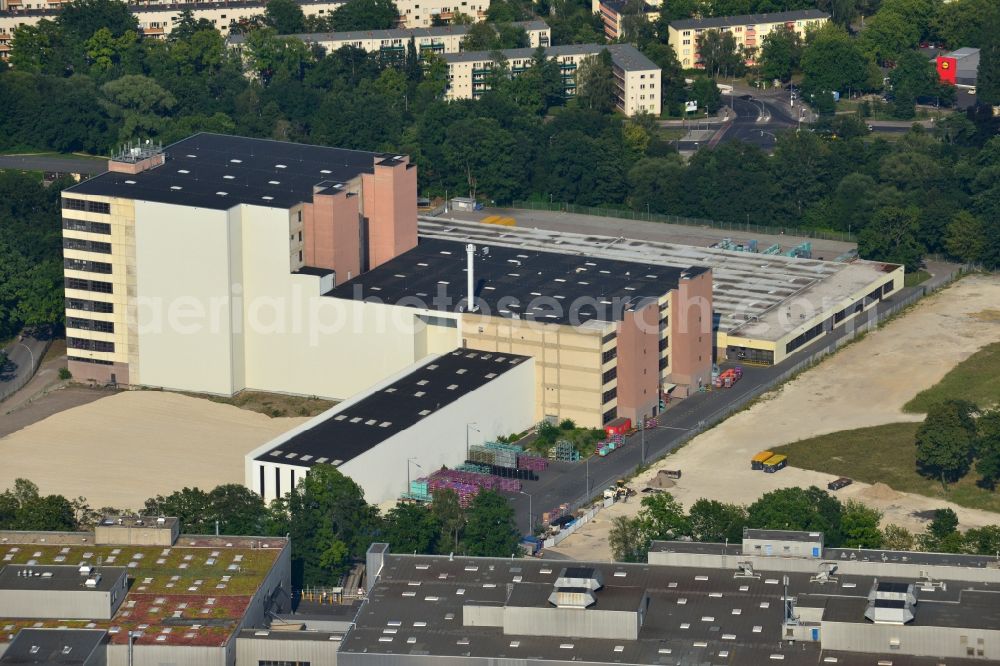 Berlin Spandau from the bird's eye view: View of the BMW factory in the district of Spandau in Berlin