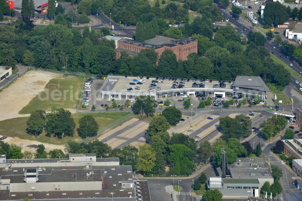 Aerial image Berlin Spandau - View of the BMW factory in the district of Spandau in Berlin