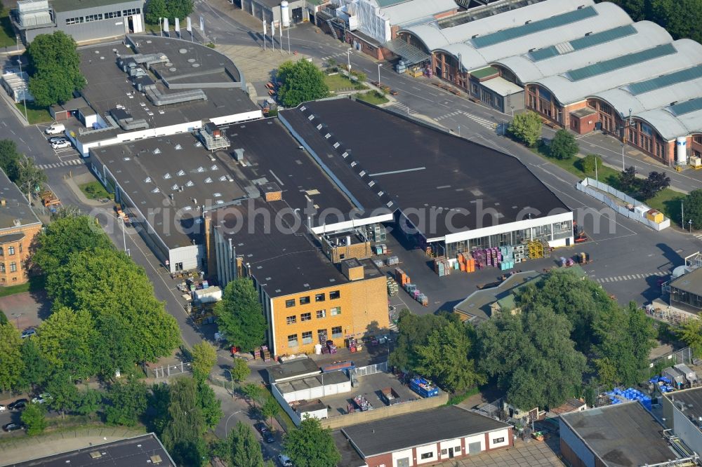 Aerial photograph Berlin Spandau - View of the BMW factory in the district of Spandau in Berlin