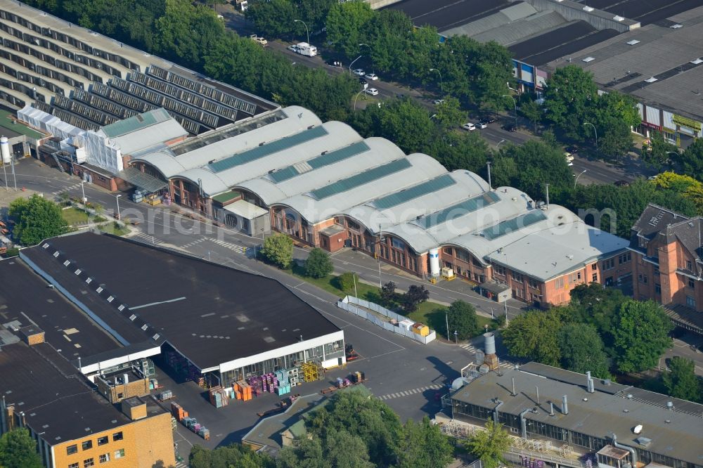 Berlin Spandau from above - View of the BMW factory in the district of Spandau in Berlin