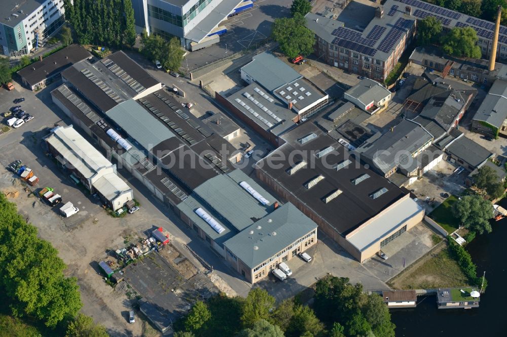 Aerial photograph Berlin Spandau - View of the BMW factory in the district of Spandau in Berlin