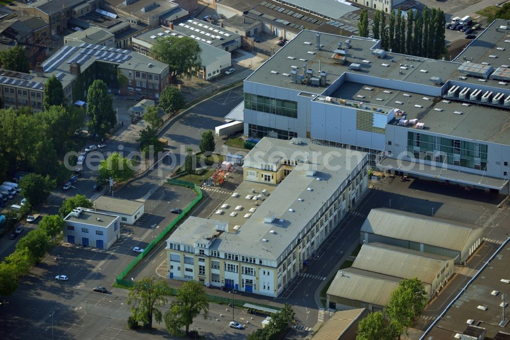 Aerial photograph Berlin Spandau - View of the BMW factory in the district of Spandau in Berlin