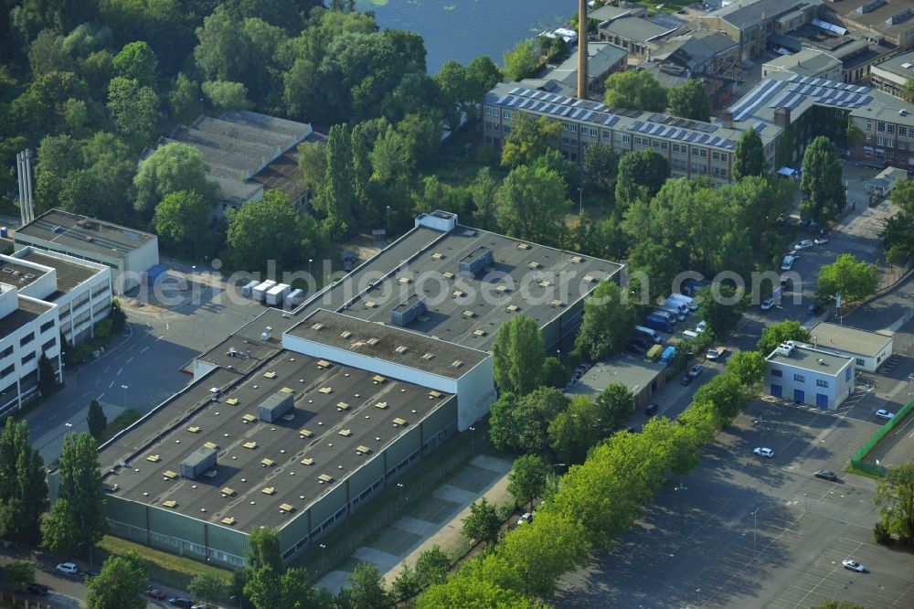 Berlin Spandau from above - View of the BMW factory in the district of Spandau in Berlin