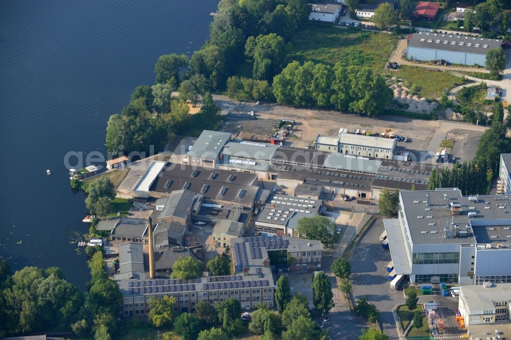 Berlin Spandau from the bird's eye view: View of the BMW factory in the district of Spandau in Berlin