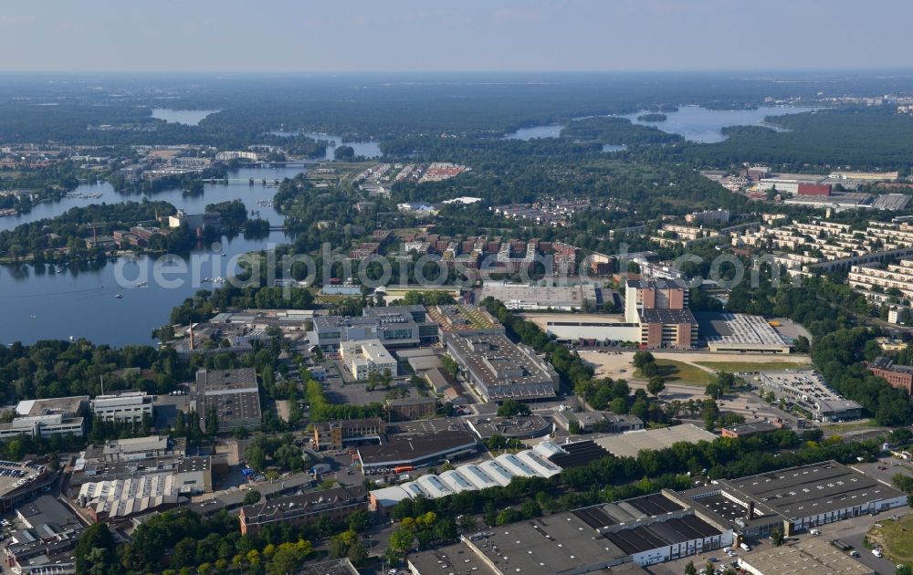 Berlin Spandau from the bird's eye view: View of the BMW factory in the district of Spandau in Berlin