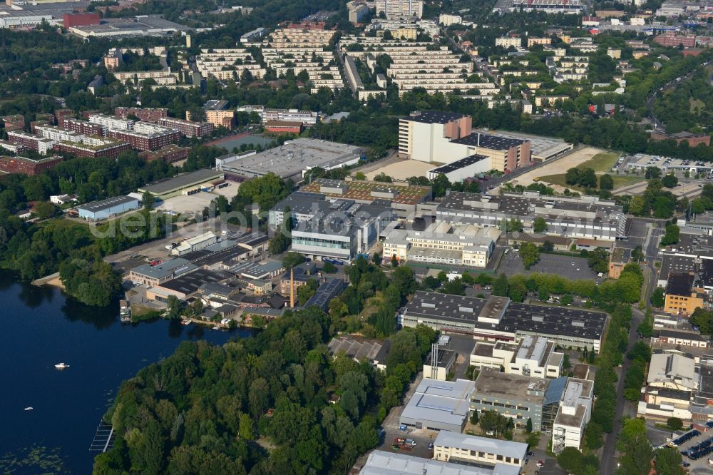 Aerial image Berlin Spandau - View of the BMW factory in the district of Spandau in Berlin