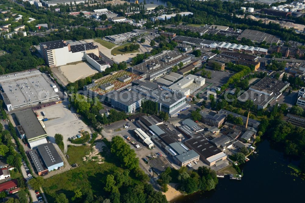 Aerial image Berlin Spandau - View of the BMW factory in the district of Spandau in Berlin