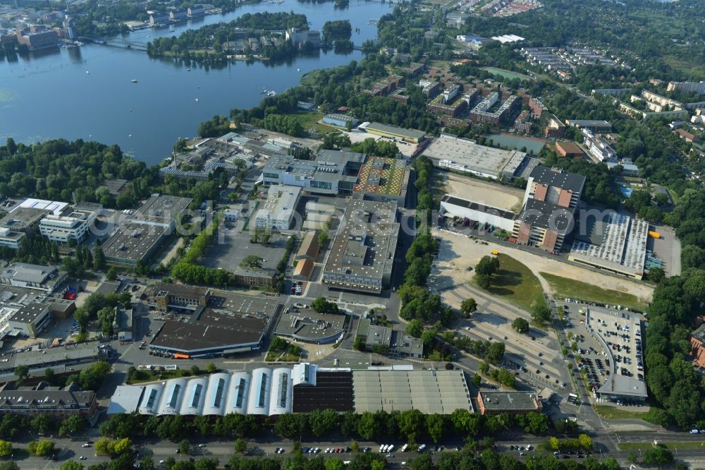 Aerial photograph Berlin Spandau - View of the BMW factory in the district of Spandau in Berlin