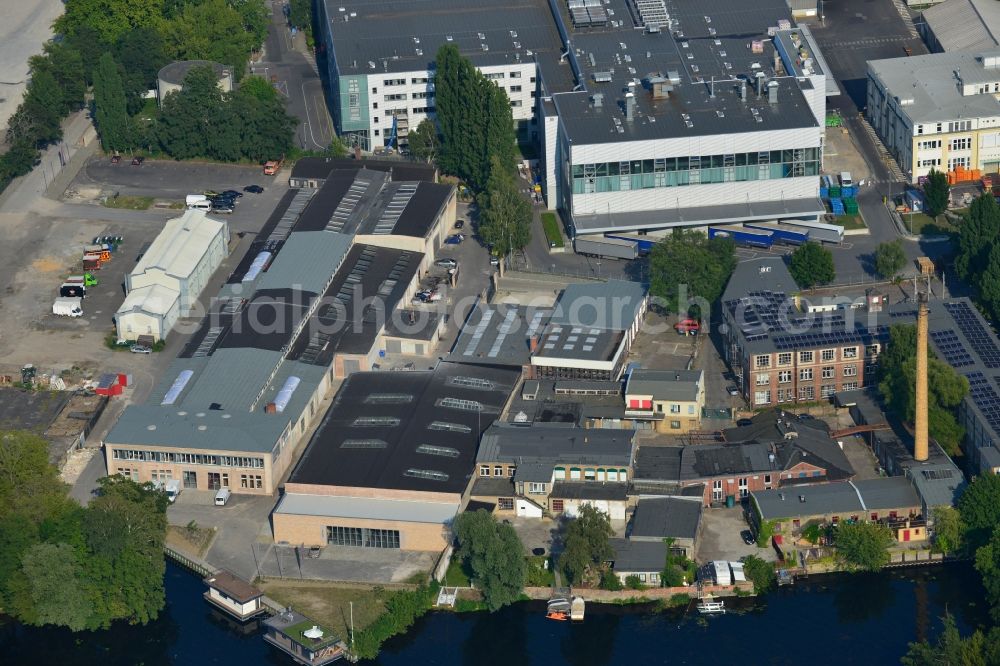 Berlin Spandau from the bird's eye view: View of the BMW factory in the district of Spandau in Berlin