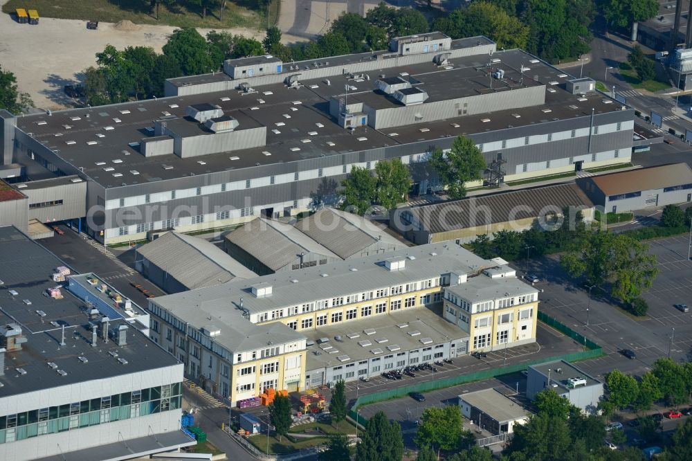 Berlin Spandau from above - View of the BMW factory in the district of Spandau in Berlin