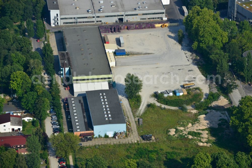 Aerial image Berlin Spandau - View of the BMW factory in the district of Spandau in Berlin