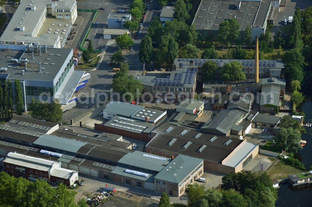 Berlin Spandau from above - View of the BMW factory in the district of Spandau in Berlin