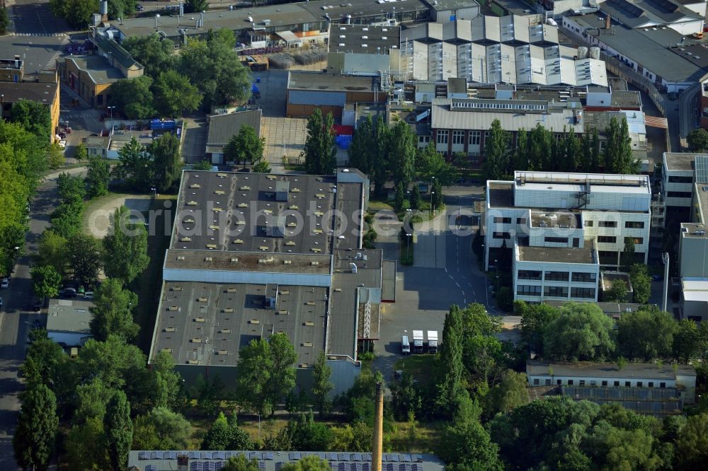 Aerial image Berlin Spandau - View of the BMW factory in the district of Spandau in Berlin