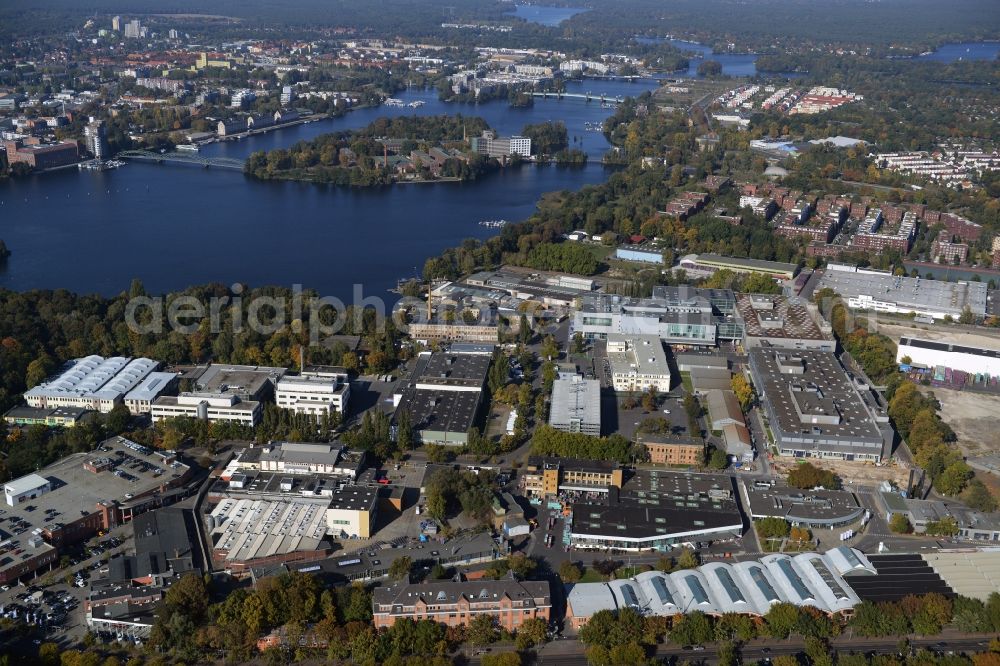 Berlin from the bird's eye view: View of the BMW factory in the district of Spandau in Berlin