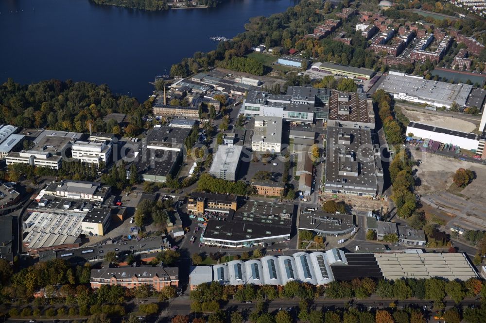 Berlin from the bird's eye view: View of the BMW factory in the district of Spandau in Berlin