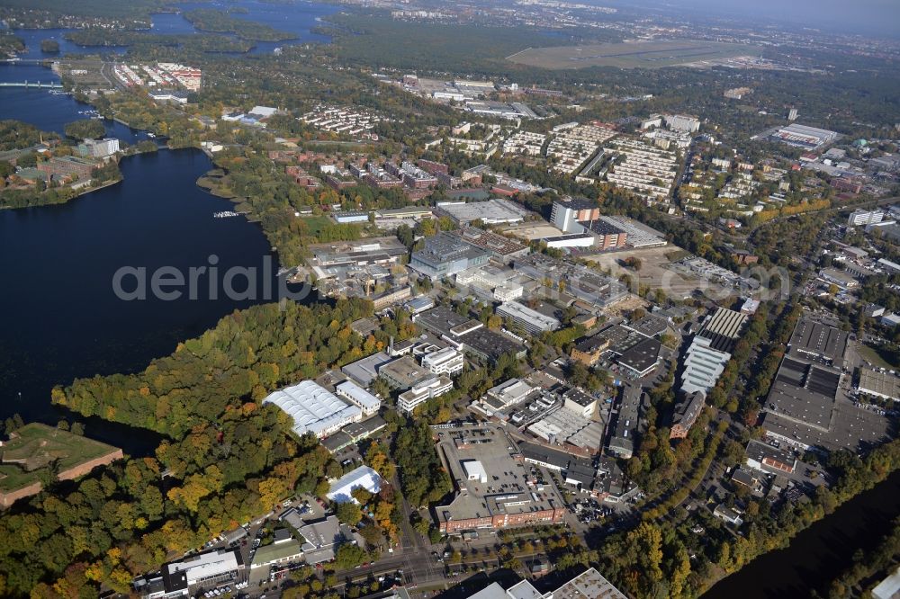 Berlin from the bird's eye view: View of the BMW factory in the district of Spandau in Berlin