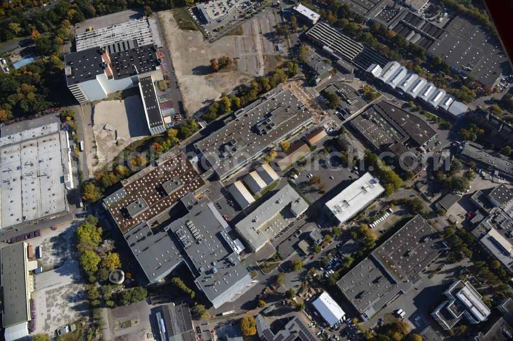 Berlin from above - View of the BMW factory in the district of Spandau in Berlin