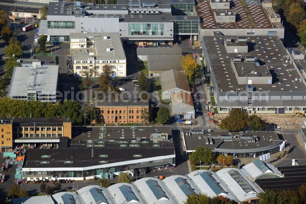 Berlin from the bird's eye view: View of the BMW factory in the district of Spandau in Berlin