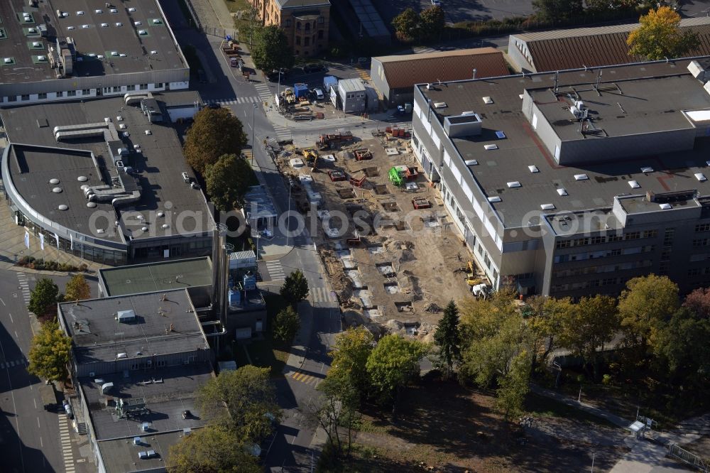 Berlin from the bird's eye view: View of the BMW factory in the district of Spandau in Berlin