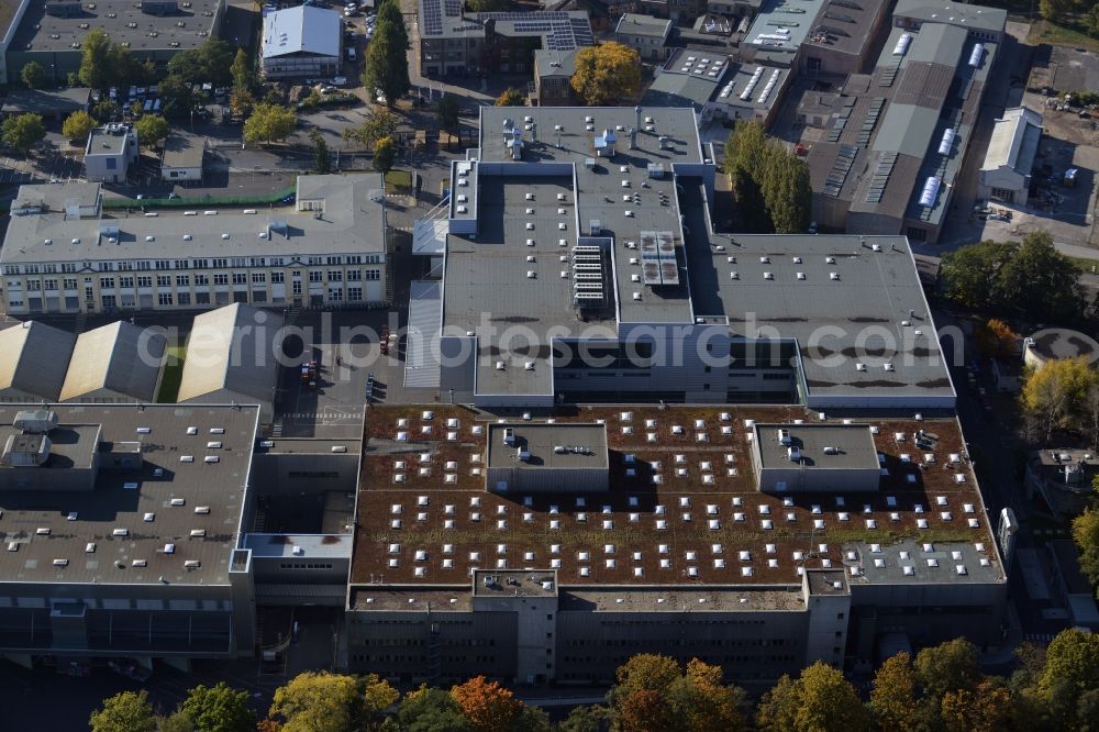 Berlin from above - View of the BMW factory in the district of Spandau in Berlin