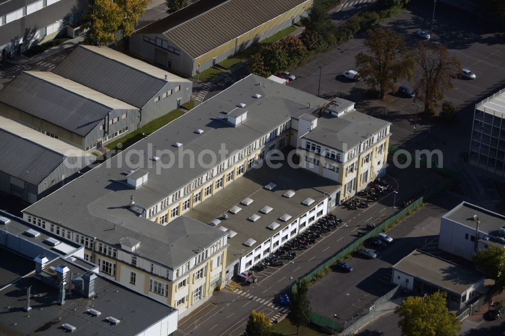 Aerial image Berlin - View of the BMW factory in the district of Spandau in Berlin