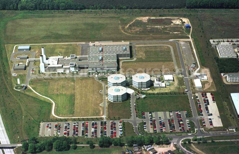 Aerial image Brandenburg-Dahlewitz - Werksgelände der BMW - RR GmbH Geschäftsleitung Bereich Werbung / Öffentlichkeitsarbeit Frau Sparlik Eschenweg 11 15827 DAHLEWITZ Tel.: 033708-60