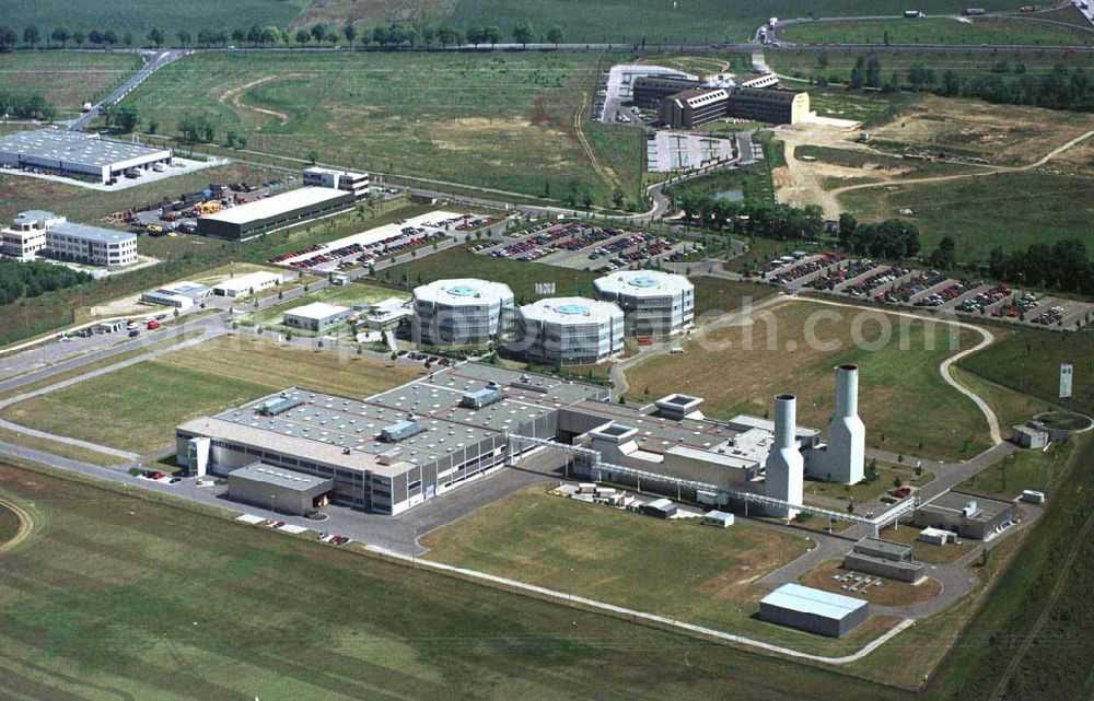 Aerial image Brandenburg-Dahlewitz - Werksgelände der BMW - RR GmbH Geschäftsleitung Bereich Werbung / Öffentlichkeitsarbeit Frau Sparlik Eschenweg 11 15827 DAHLEWITZ Tel.: 033708-60