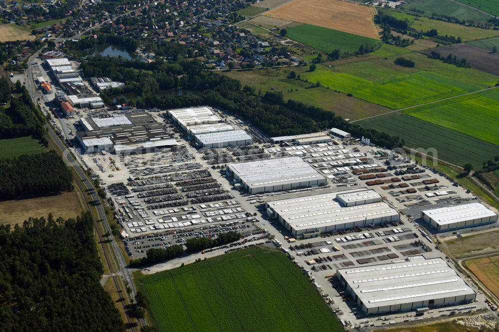 Aerial photograph Wittingen - Building and production halls on the premises of H. Butting GmbH & Co. KG in the district Knesebeck in Wittingen in the state Lower Saxony, Germany