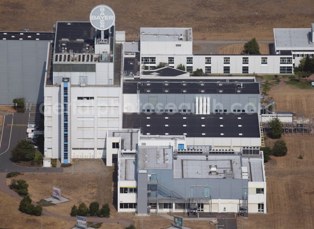 Aerial photograph Bitterfeld-Wolfen - Factory premises of the chemical manufacturers of Bayer Bitterfeld GmbH in Chemiepark in the district Greppin in Bitterfeld-Wolfen in the state Saxony-Anhalt