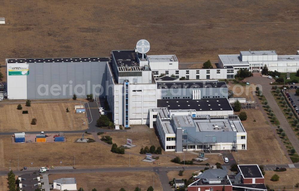 Aerial photograph Bitterfeld-Wolfen - Factory premises of the chemical manufacturers of Bayer Bitterfeld GmbH in Chemiepark in the district Greppin in Bitterfeld-Wolfen in the state Saxony-Anhalt