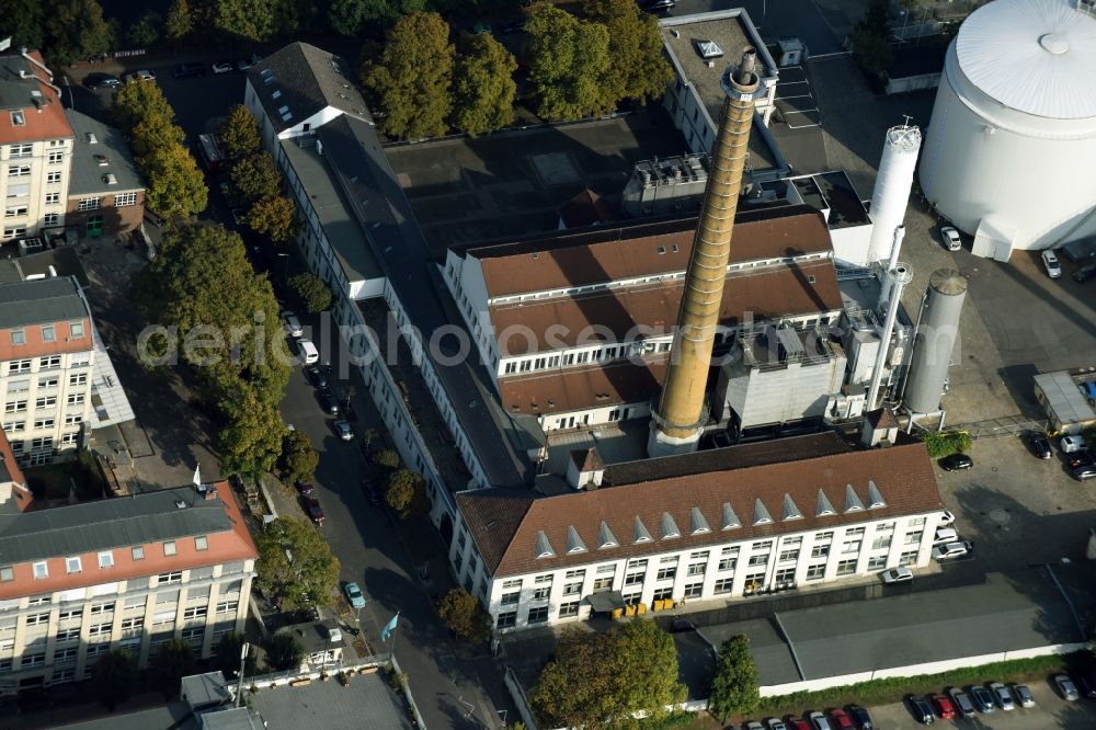 Aerial image Berlin - Building and production halls on the premises of Daume GmbH - Niederlassung Berlin an der Thiemannstrasse in Berlin