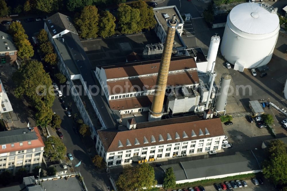 Aerial photograph Berlin - Building and production halls on the premises of Daume GmbH - Niederlassung Berlin an der Thiemannstrasse in Berlin