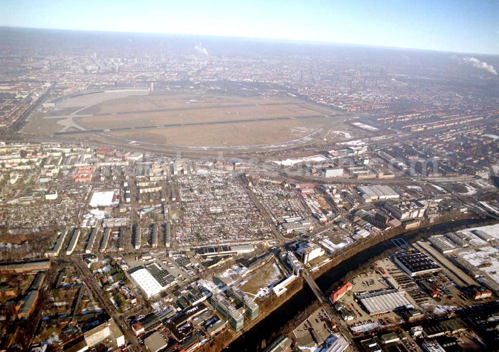 Aerial photograph Berlin - Tempelhof - 