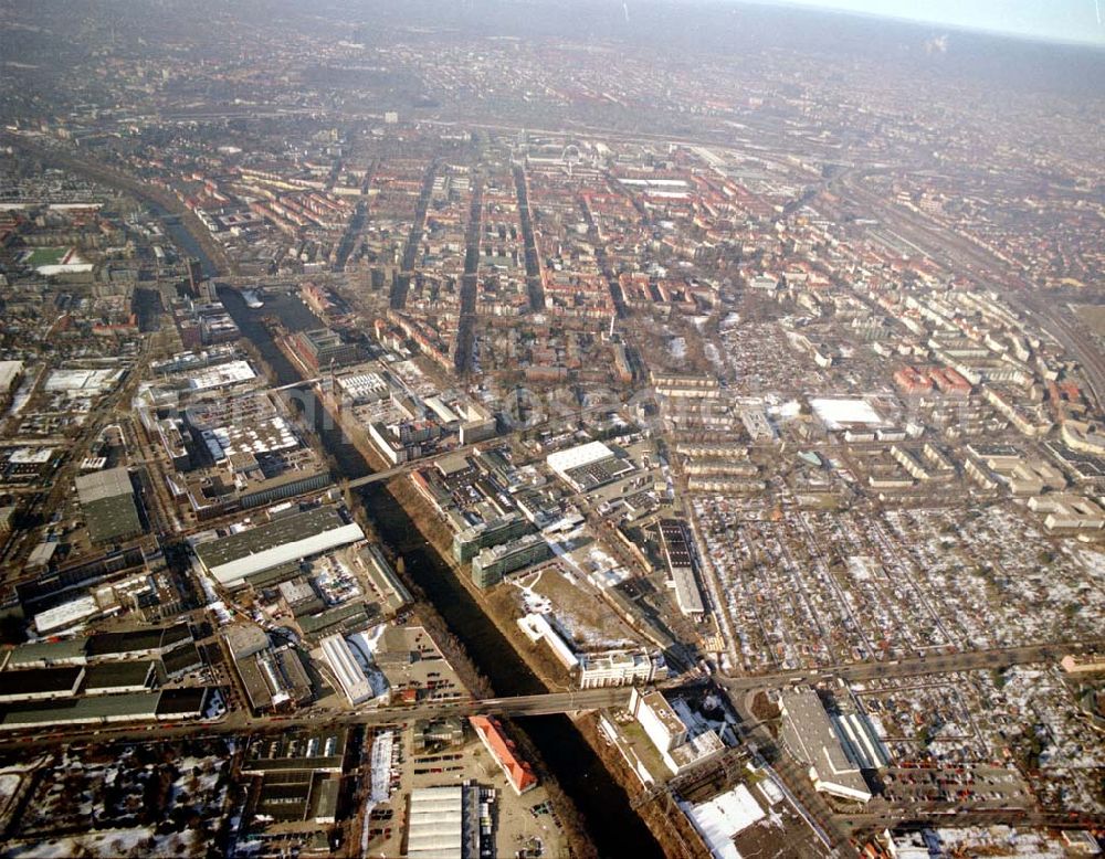 Aerial photograph Berlin - Tempelhof - 