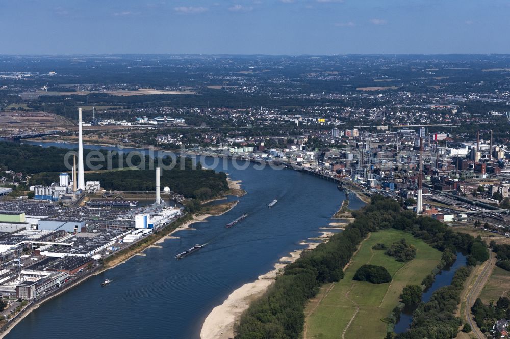 Aerial photograph Köln - Factory premises of Ford-Werke GmbH in the district Niehl in Cologne in the state of North Rhine-Westphalia, Germany