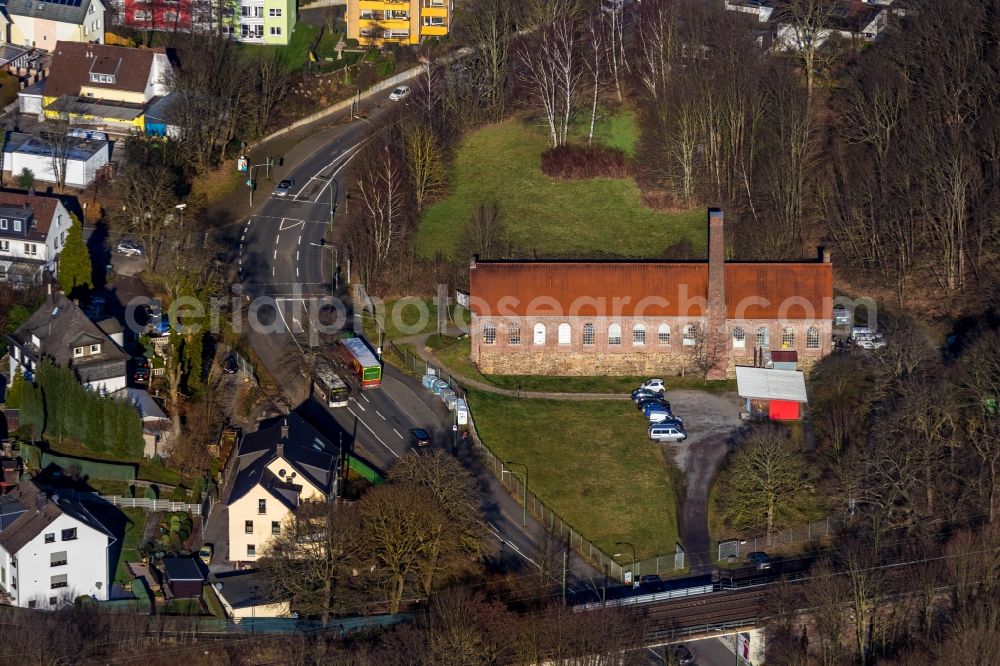 Hagen from the bird's eye view: Building and production halls on the premises in Hagen in the state North Rhine-Westphalia, Germany