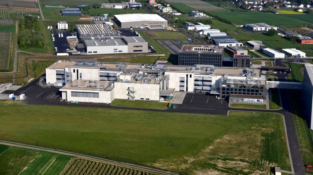 Aerial image Grafschaft - Factory premises of Haribo GmbH in Grafschaft in the state Rhineland-Palatinate, Germany